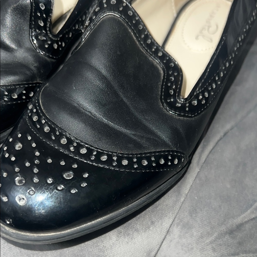 Elegant Black Women's Loafers - Picture 5 of 7